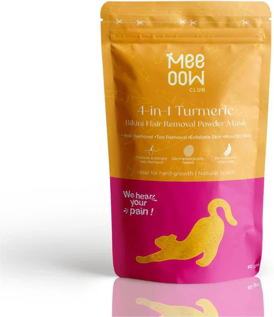 Meeoow Hair Removal Wax Powder (Red)