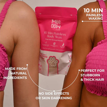 Meeoow Hair Removal Wax Powder (Red)