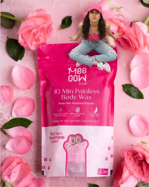 Meeoow Hair Removal Wax Powder (Red)