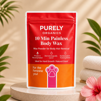 Meeoow Hair Removal Wax Powder (Red)