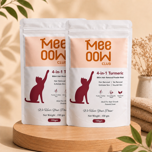Meeoow Hair Removal Wax Powder (100GM)