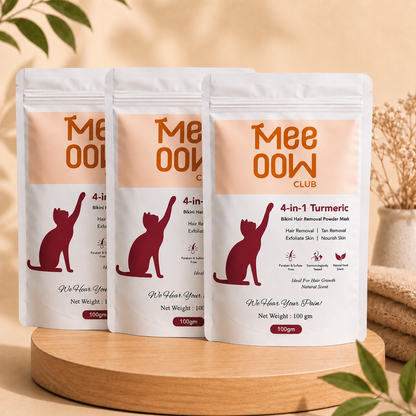 Meeoow Hair Removal Wax Powder (100GM)