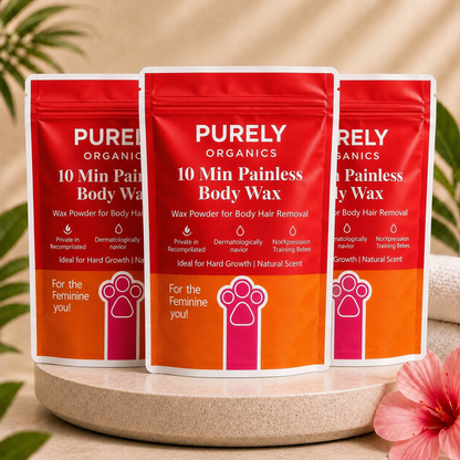 Meeoow Hair Removal Wax Powder (Red)